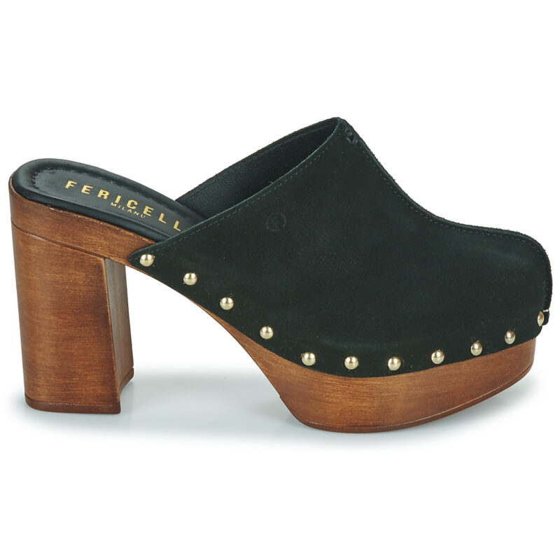 Fericelli New 4 Black Women's Clogs - 2