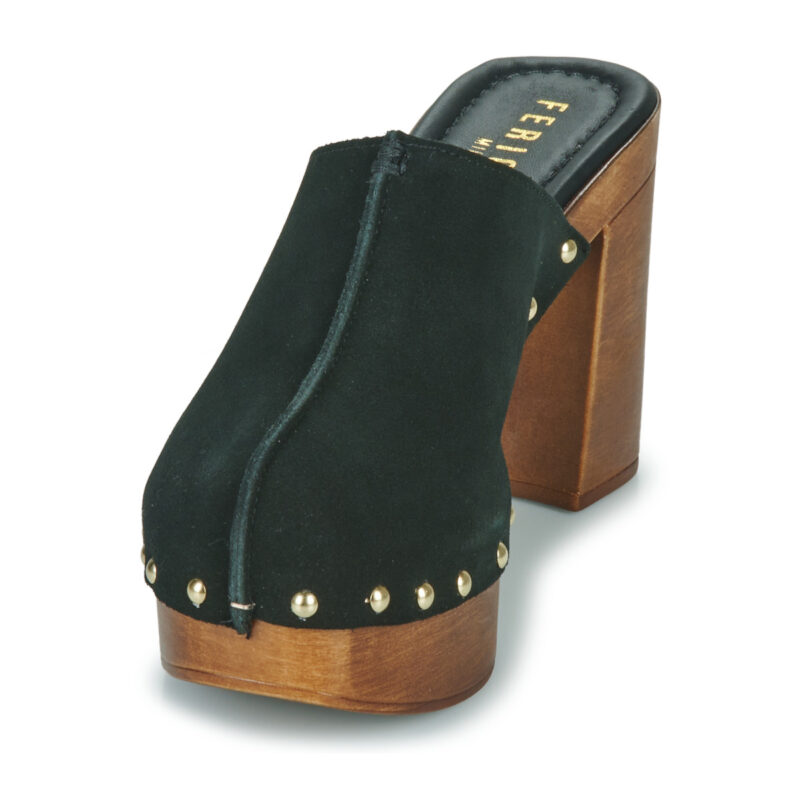 Fericelli New 4 Black Women's Clogs - 3