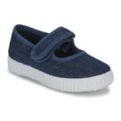 boy Citrouille et Compagnie IVALYA Blue Girls' Ballerinas - 1
