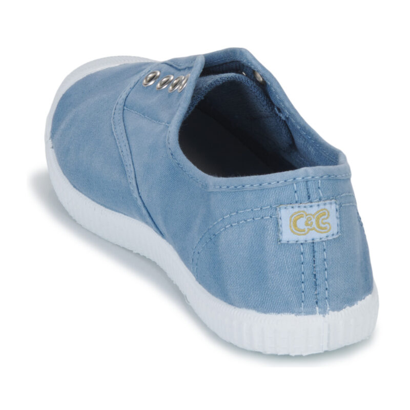 Citrouille et Compagnie WOODEN Blu Sneakers Bambina - 5