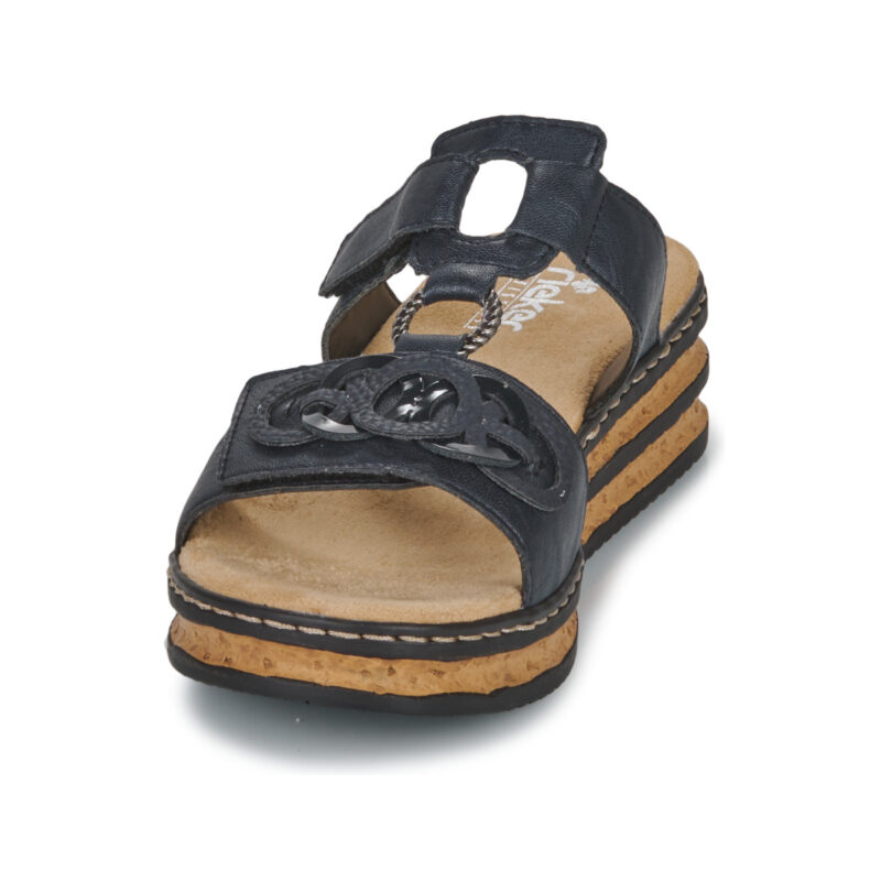 Rieker 62936-14 Blue Women's Slipper - 3