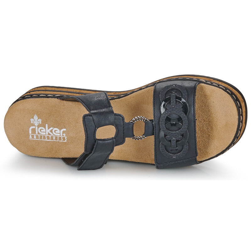 Rieker 62936-14 Blue Women's Slipper - 6