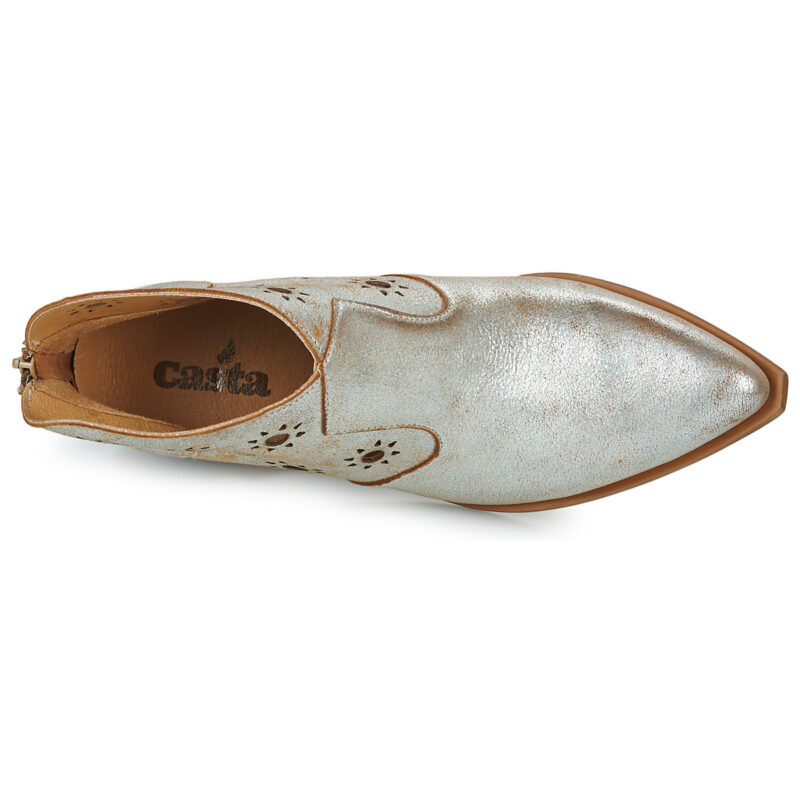 Casta TERRY Argento Stivaletti Donna - 6