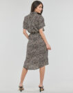 Abito Vero Moda VMBUMPY SS CALF SHIRT DRESS NOOS Multicolore Abiti Lunghi Donna - 4