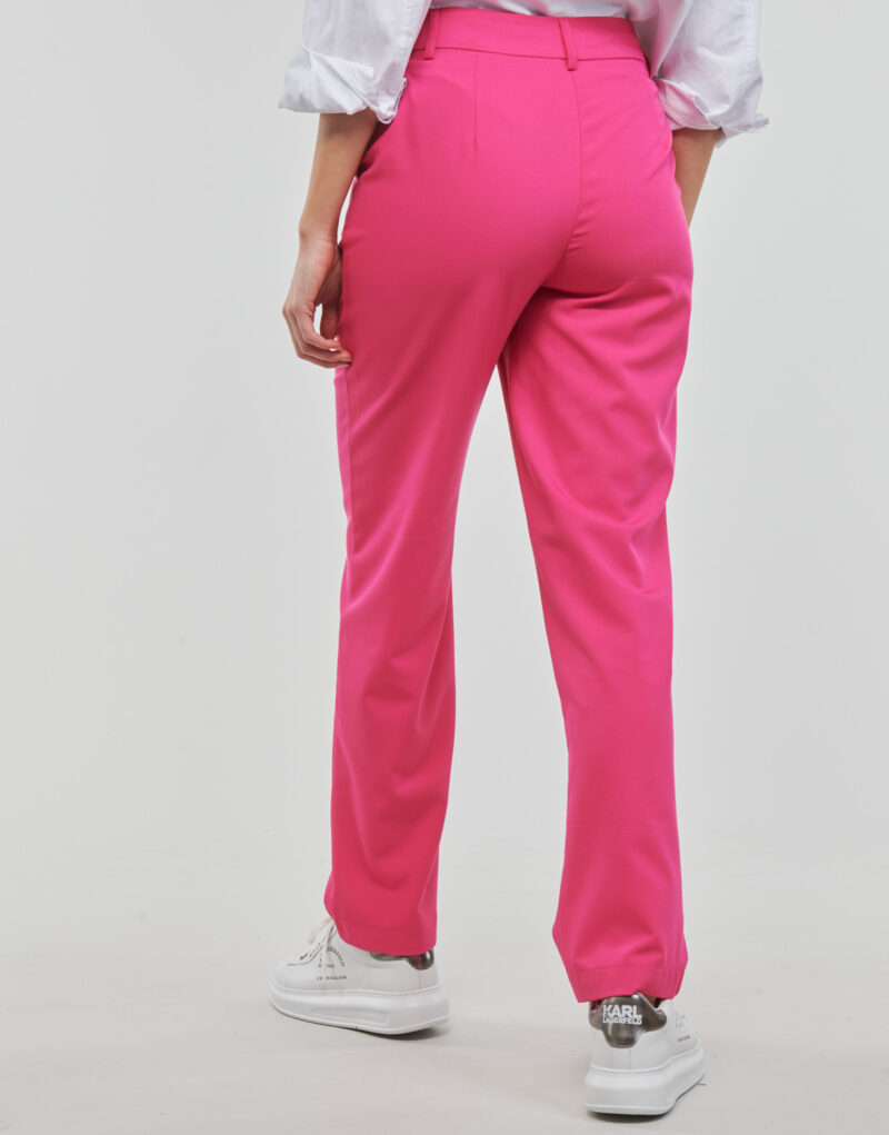 Pantaolini dritti  Vero Moda  VMZELDA H/W STRAIGHT PANT EXP NOOS  Rosa Pantaolini dritti Donna - 4
