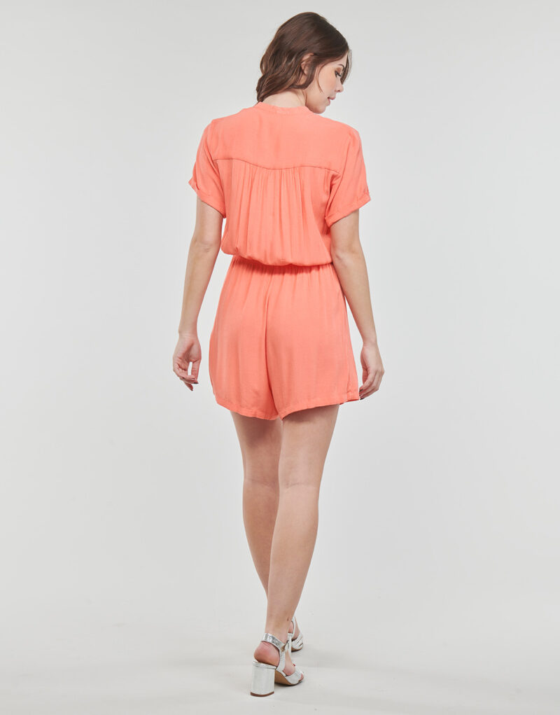 Tracksuits / Jumpsuits Vero Moda VMMENNY PLAYSUIT WVN GA Arancio Women's Tracksuits / Jumpsuits - 4