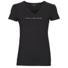 T-shirt Emporio Armani T-SHIRT V NECK Nero T-shirt maniche corte Donna - 1