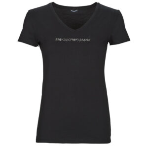 T-shirt  Emporio Armani  T-SHIRT V NECK  Nero -  T-shirt maniche corte Donna