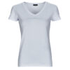 T-shirt Emporio Armani T-SHIRT V NECK Bianco T-shirt maniche corte Donna