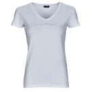 T-shirt Emporio Armani T-SHIRT V NECK Bianco T-shirt maniche corte Donna - 1