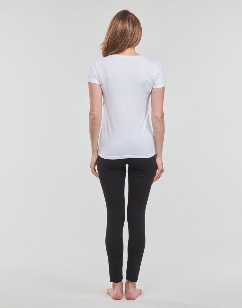 T-shirt Emporio Armani T-SHIRT V NECK Bianco T-shirt maniche corte Donna - 4