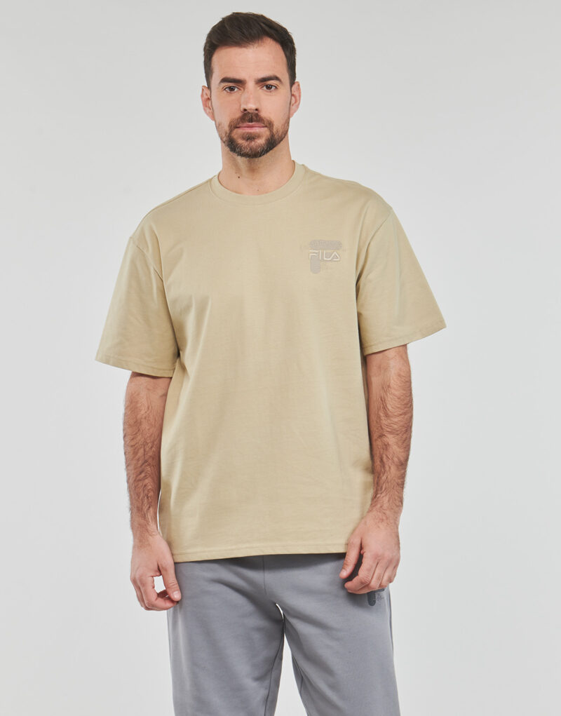 T-shirt Fila BROVO OVERSIZED TEE Beige T-shirt maniche corte Uomo - 2