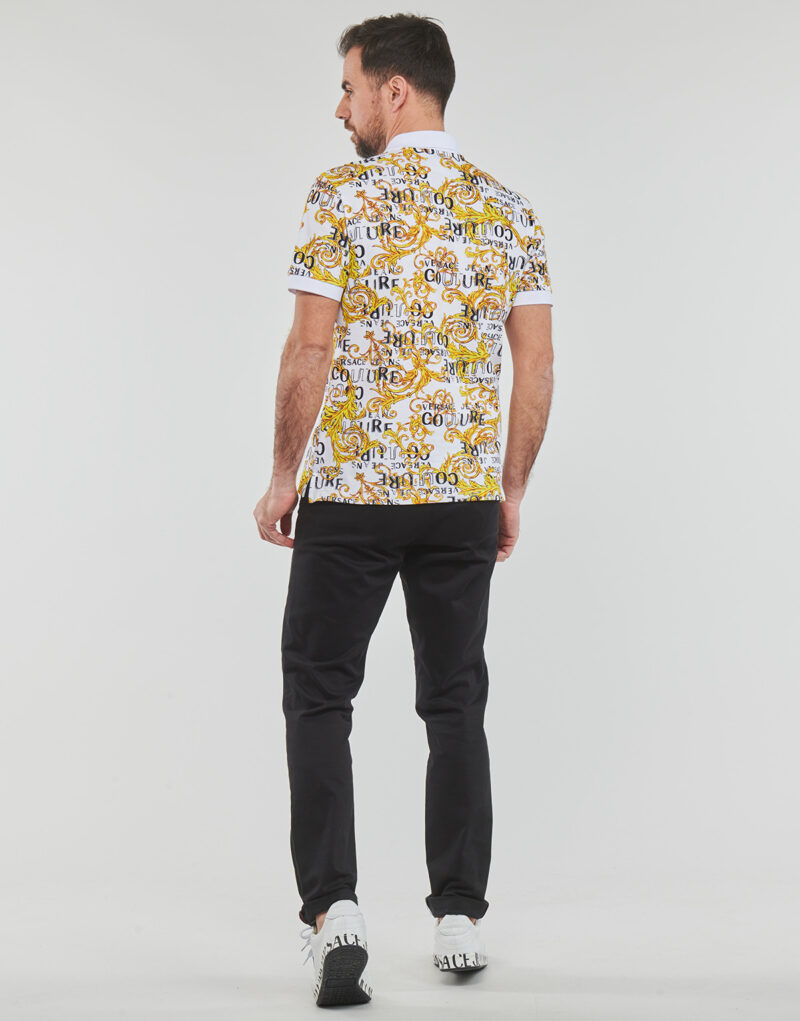 Polo Versace Jeans Couture GAG6S0 Bianco Polo Uomo - 4