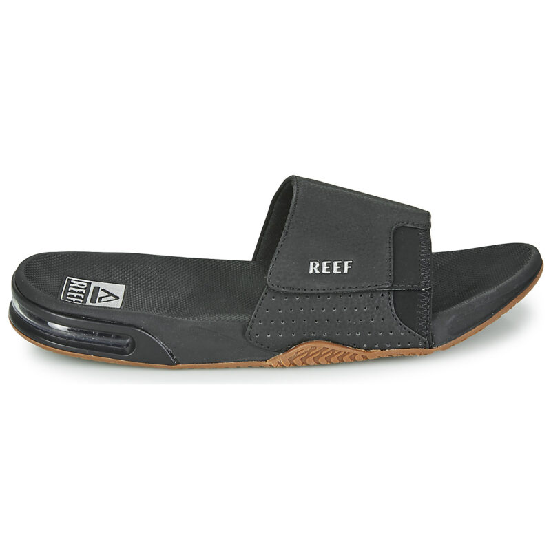 Tongs Reef FANNING SLIDE noires pour homme - Taille 2