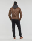 Giacca in pelle Oakwood DRINK Marrone Giacche in pelle Uomo - 4