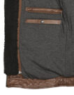 Giacca in pelle Oakwood DRINK Marrone Giacche in pelle Uomo - 6