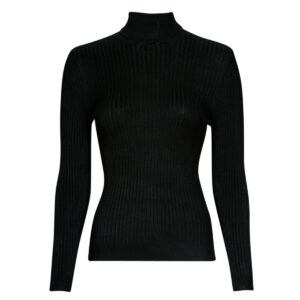 Maglione  Only  ONLKAROL L/S ROLLNECK PULLOVER KNT NOOS  Nero -  Maglioni Donna
