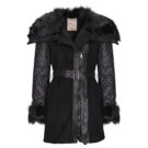 Mantella Moony Mood LIVIA Nero Mantelle Donna - 1