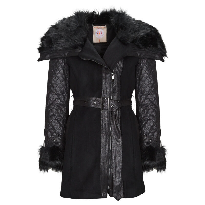 Mantella Moony Mood LIVIA Nero Mantelle Donna - 1