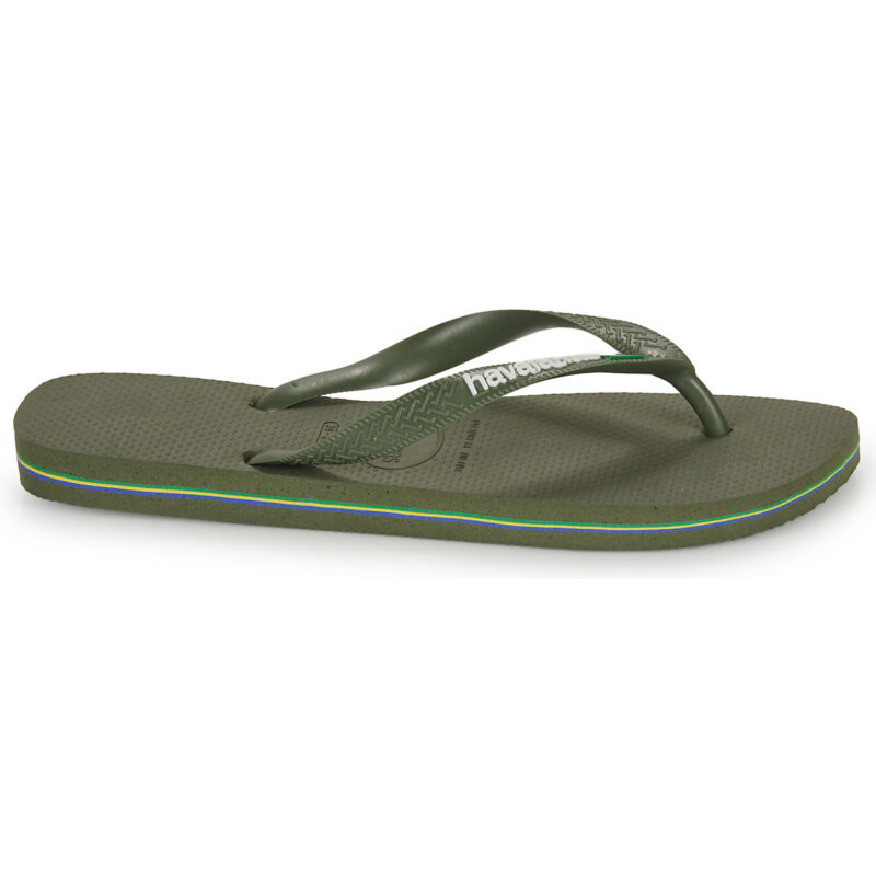 Havaianas  BRASIL LOGO  Kaki -  Infradito Donna - 2