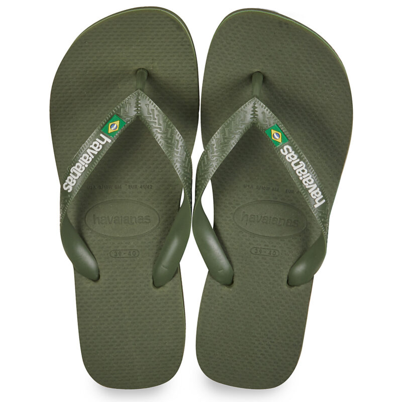 Havaianas  BRASIL LOGO  Kaki -  Infradito Donna - 6