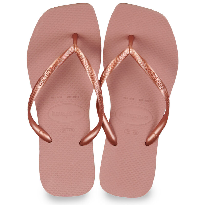 Havaianas Tongs SLIM SQUARE roses pour femmes - 6