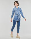 Jeansjacke Liu Jo GIACCA CAMICIA Blu Giacche in jeans Donna - 3
