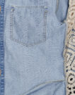 Jeansjacke Liu Jo GIACCA CAMICIA Blu Giacche in jeans Donna - 6