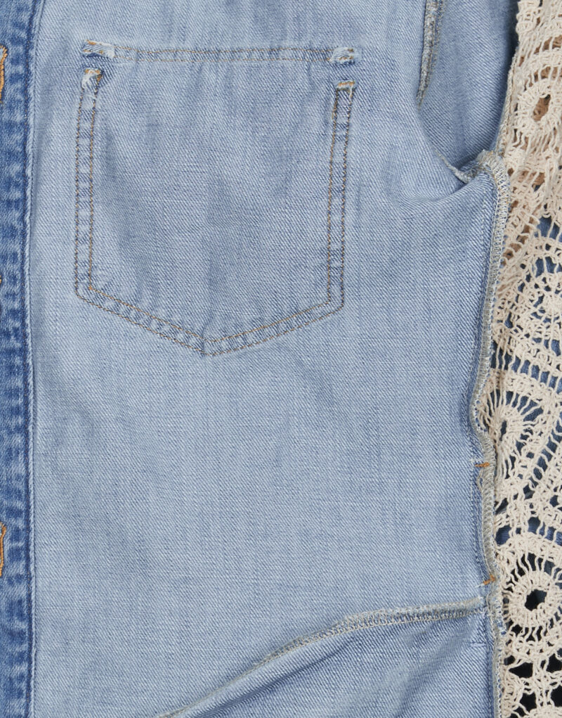Jeansjacke Liu Jo GIACCA CAMICIA Blu Giacche in jeans Donna - 6