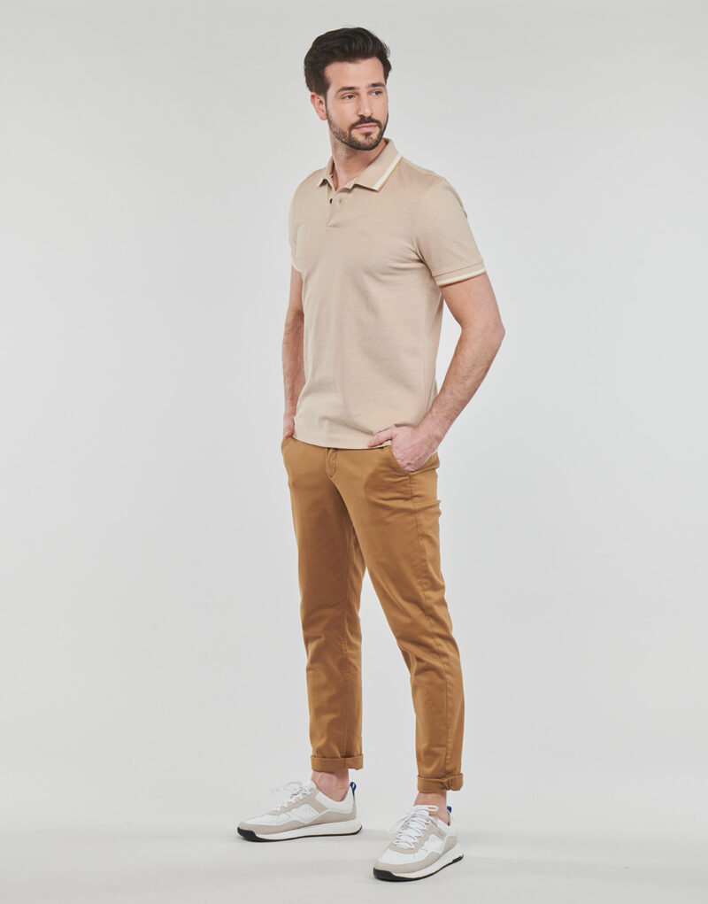 Polo BOSS Parlay 183 Beige Polo Homme - 3