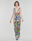 Tute / Jumpsuit Guess SS COWL POPLIA OVERALL Multicolore Tute / Jumpsuit Donna - 2