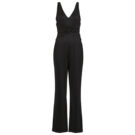Trainingsanz&uuml;ge / Overalls Guess SS COWL POPLIA OVERALL Nero Tute / Jumpsuit Donna - 1
