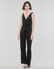 Trainingsanz&uuml;ge / Overalls Guess SS COWL POPLIA OVERALL Nero Tute / Jumpsuit Donna - 2