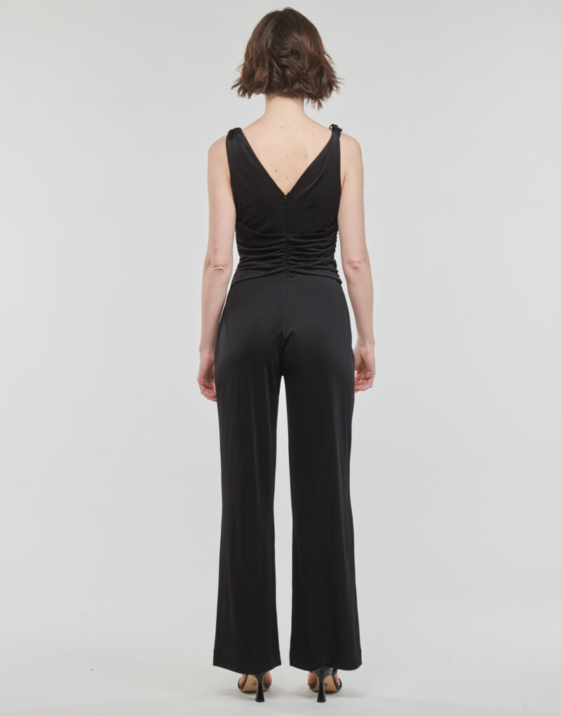 Trainingsanz&uuml;ge / Overalls Guess SS COWL POPLIA OVERALL Nero Tute / Jumpsuit Donna - 4