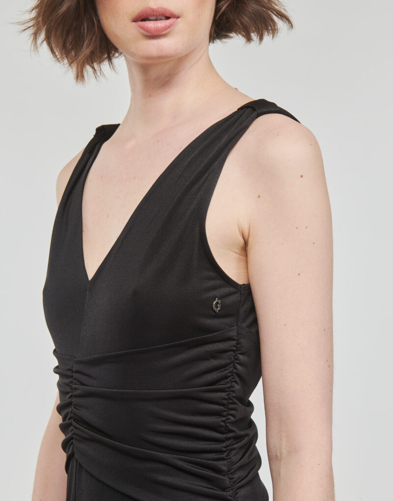 Trainingsanz&uuml;ge / Overalls Guess SS COWL POPLIA OVERALL Nero Tute / Jumpsuit Donna - 5