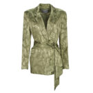Jacke Guess HOLLY G&uuml;rtelblazer, Khaki, Damenjacken - 1