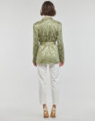 Jacke Guess HOLLY G&uuml;rtelblazer, Khaki, Damenjacken - 4