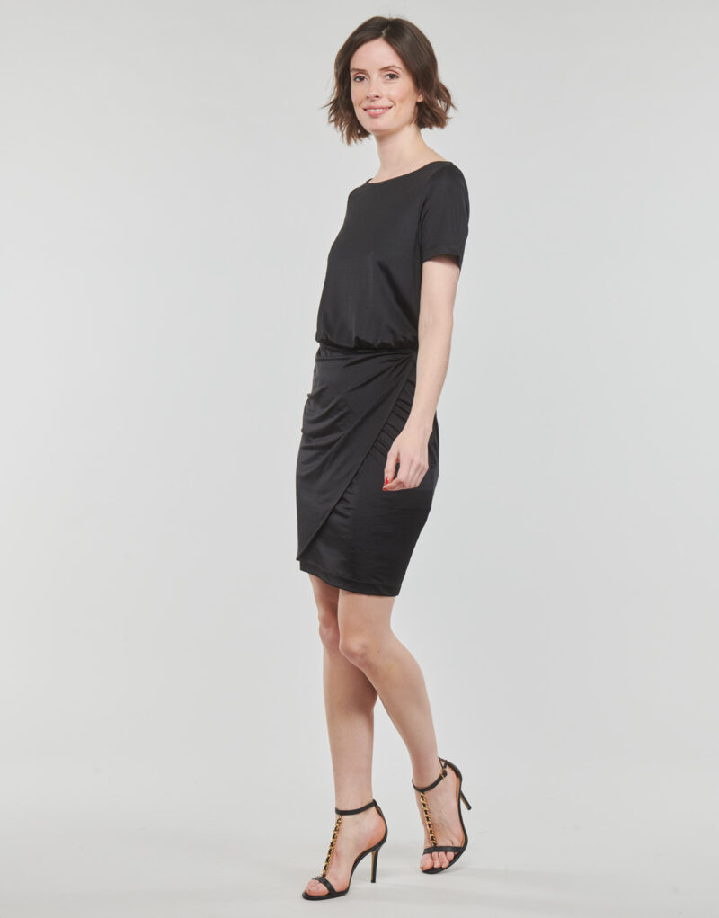 Abito corto Guess W3GK76-KBAC2-JBLK Nero Abiti corti Donna - 3