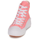 Converse CHUCK TAYLOR ALL STAR MOVE PLATFORM SEASONAL COLOR-LAWN FLAMINGO Rosa Sneakers alte Donna - 3
