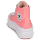 Converse CHUCK TAYLOR ALL STAR MOVE PLATFORM SEASONAL COLOR-LAWN FLAMINGO Rosa Sneakers alte Donna - 5