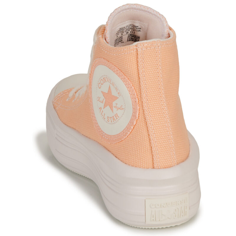 Converse CHUCK TAYLOR ALL STAR MOVE-CONVERSE CITY COLOR Rosa Sneakers alte Donna - 5