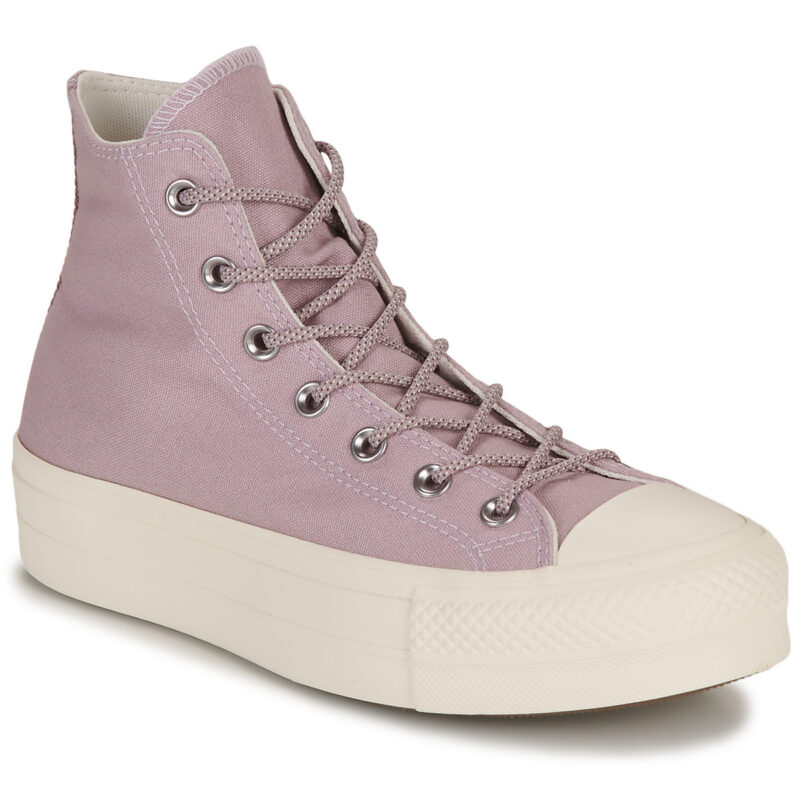 Converse CHUCK TAYLOR ALL STAR LIFT PLATFORM SUMMER UTILITY-LUCID LILAC/V Viola Sneakers alte Donna - 1