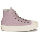 Converse CHUCK TAYLOR ALL STAR LIFT PLATFORM SUMMER UTILITY-LUCID LILAC/V Viola Sneakers alte Donna - 2