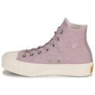 Converse CHUCK TAYLOR ALL STAR LIFT PLATFORM SUMMER UTILITY-LUCID LILAC/V Viola Sneakers alte Donna - 4