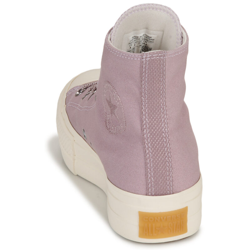 Converse CHUCK TAYLOR ALL STAR LIFT PLATFORM SUMMER UTILITY-LUCID LILAC/V Viola Sneakers alte Donna - 5