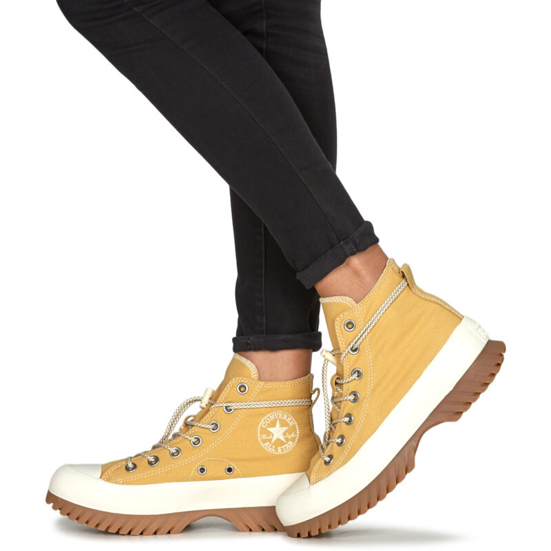Converse CHUCK TAYLOR ALL STAR LUGGED 2.0 SUMMER UTILITY-TRAILHEAD GOLD/B Giallo Sneakers alte Donna - 8