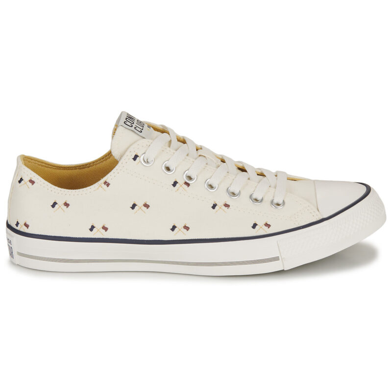Converse CHUCK TAYLOR ALL STAR-CONVERSE CLUBHOUSE Blanc Baskets Homme - 2