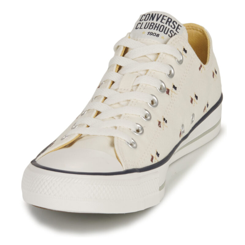 Converse CHUCK TAYLOR ALL STAR-CONVERSE CLUBHOUSE Blanc Baskets Homme - 3