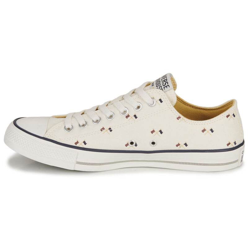Converse CHUCK TAYLOR ALL STAR-CONVERSE CLUBHOUSE Blanc Baskets Homme - 4