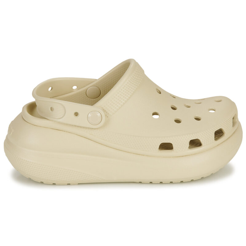 Crocs Classic Crush Clog Beige Women's Clogs - 2